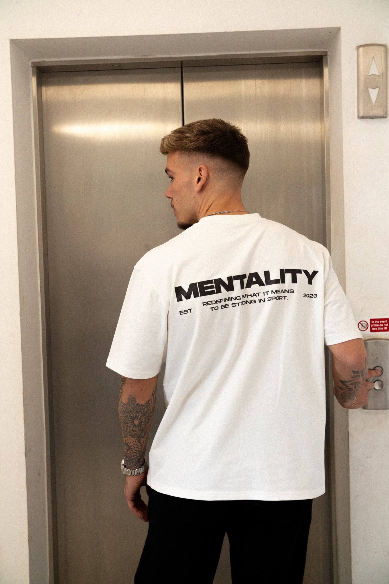 Mentality Redefining Oversized T-Shirt