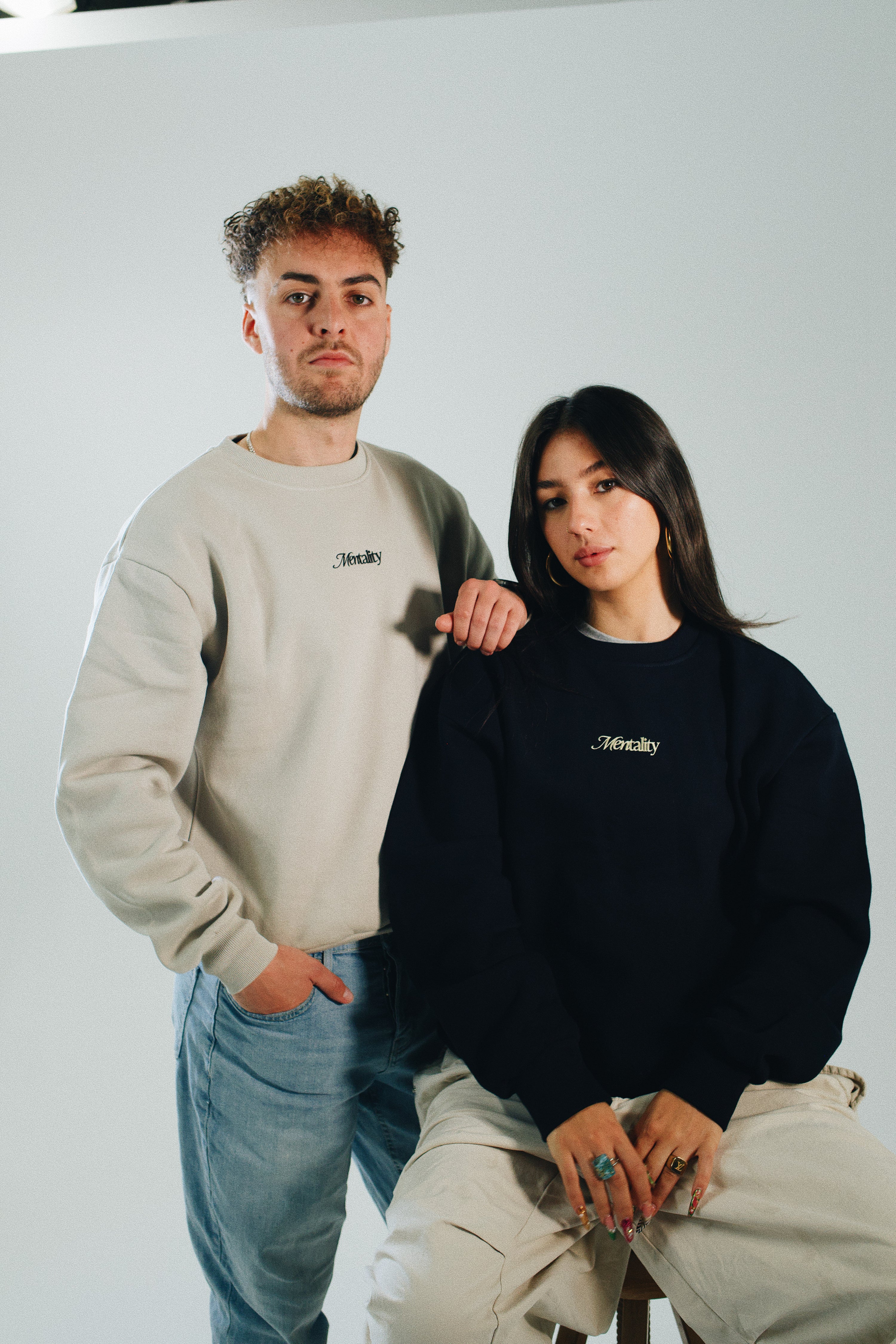 Mentality Embroidered Sweatshirt