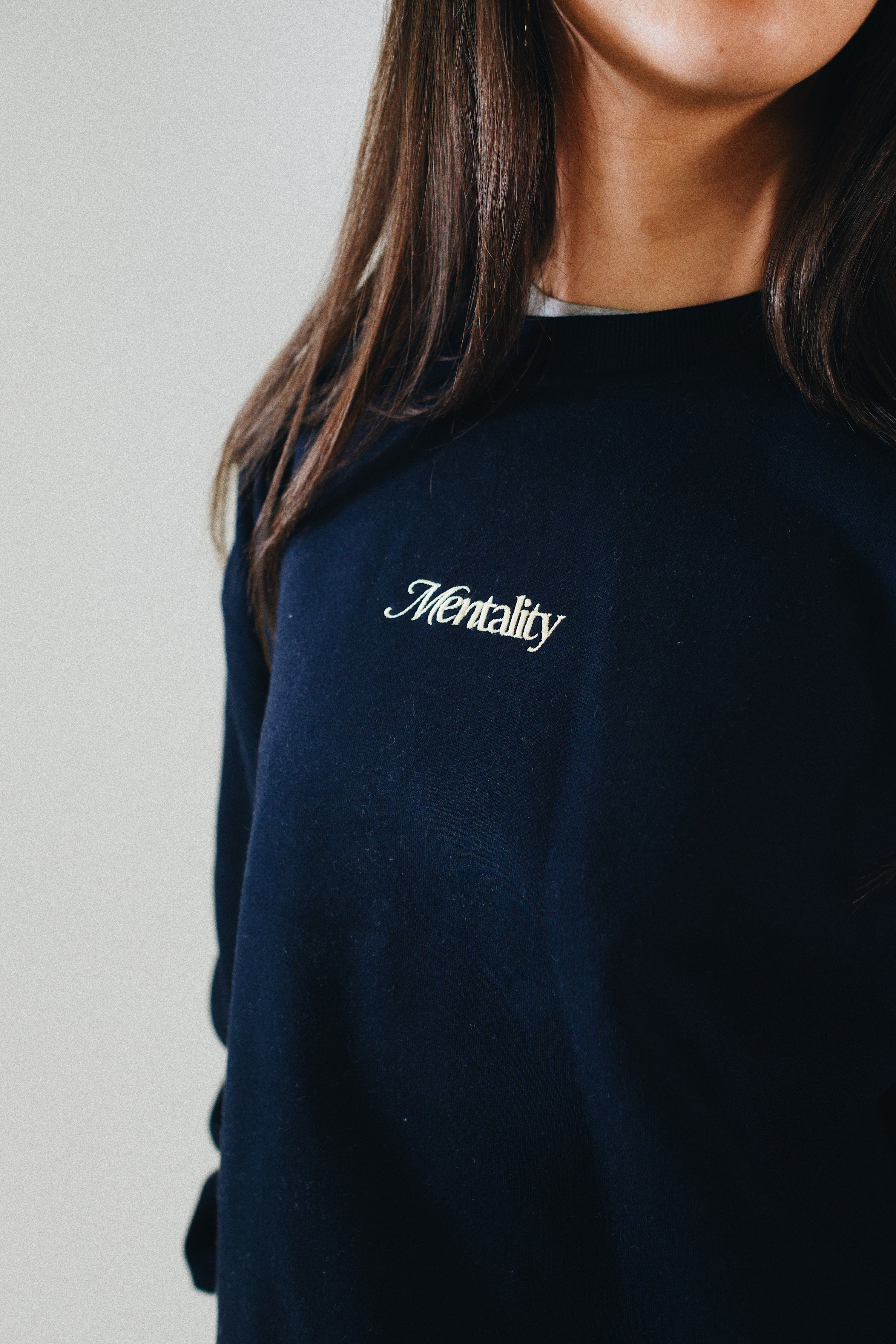 Mentality Embroidered Sweatshirt