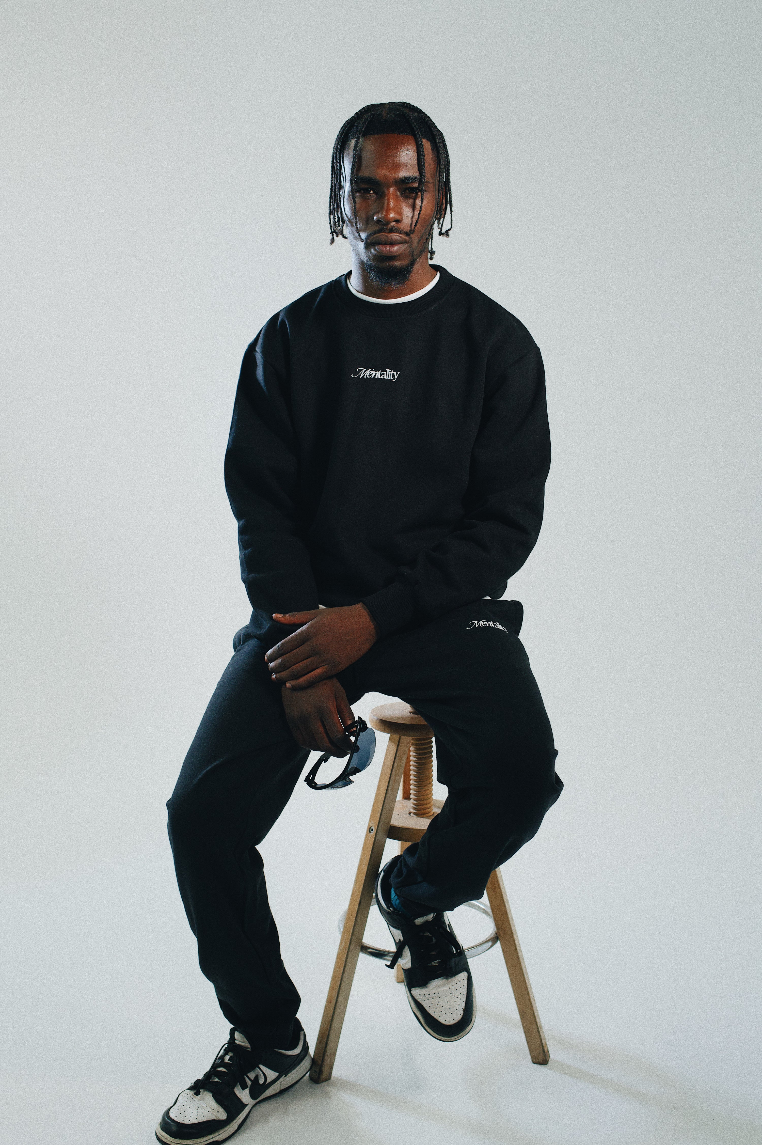 Mentality Embroidered Sweatshirt