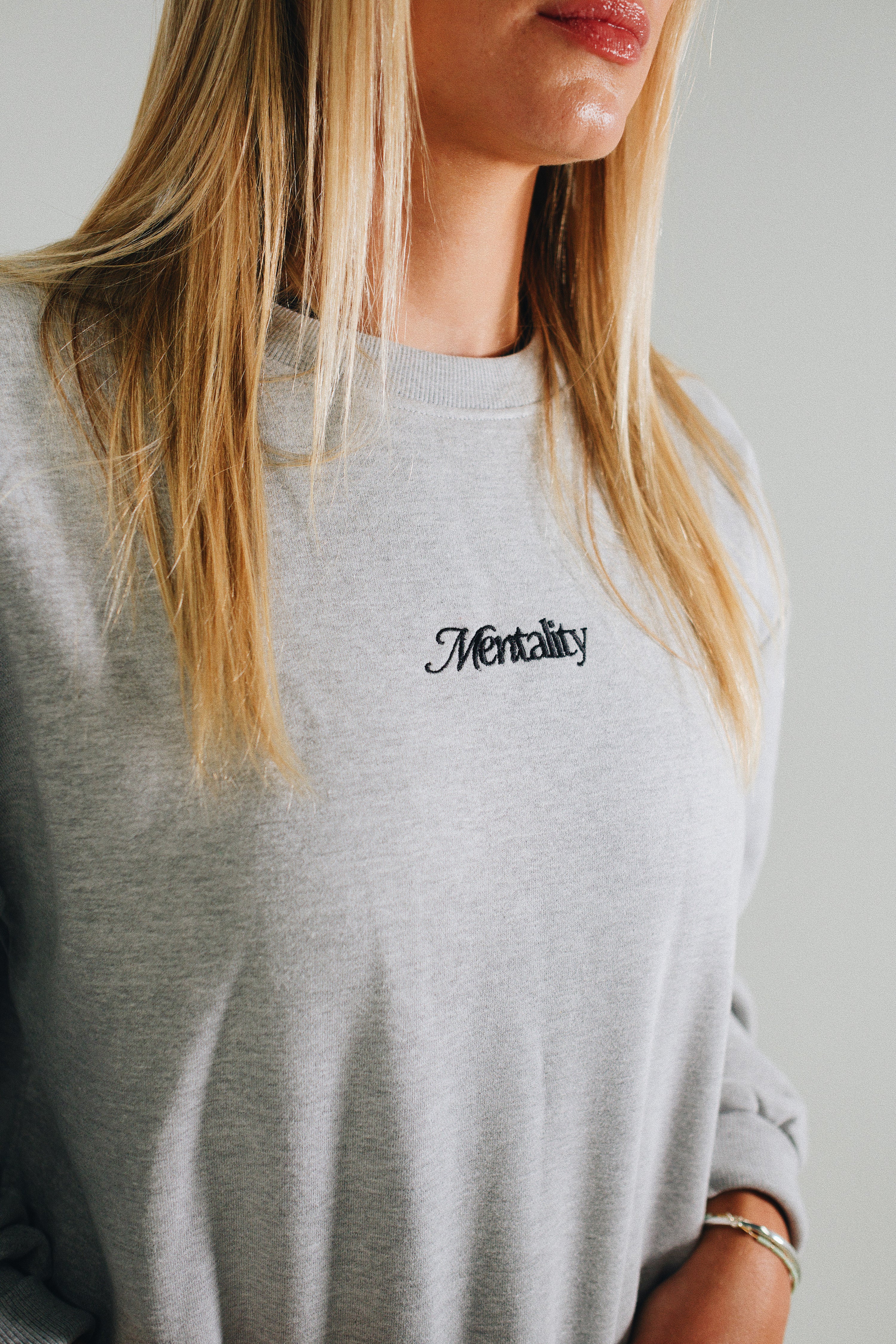 Mentality Embroidered Sweatshirt