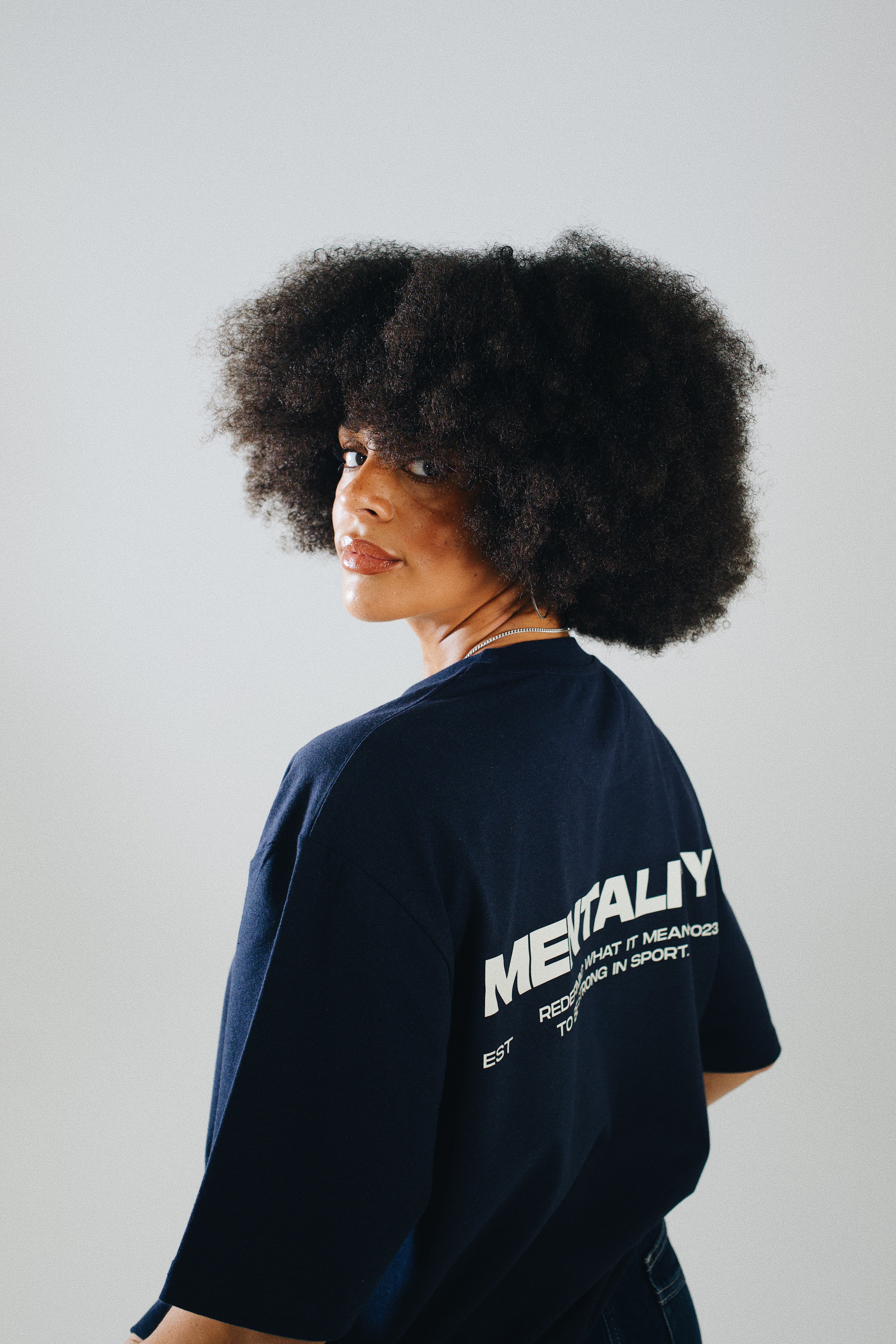Mentality Redefining Oversized T-Shirt
