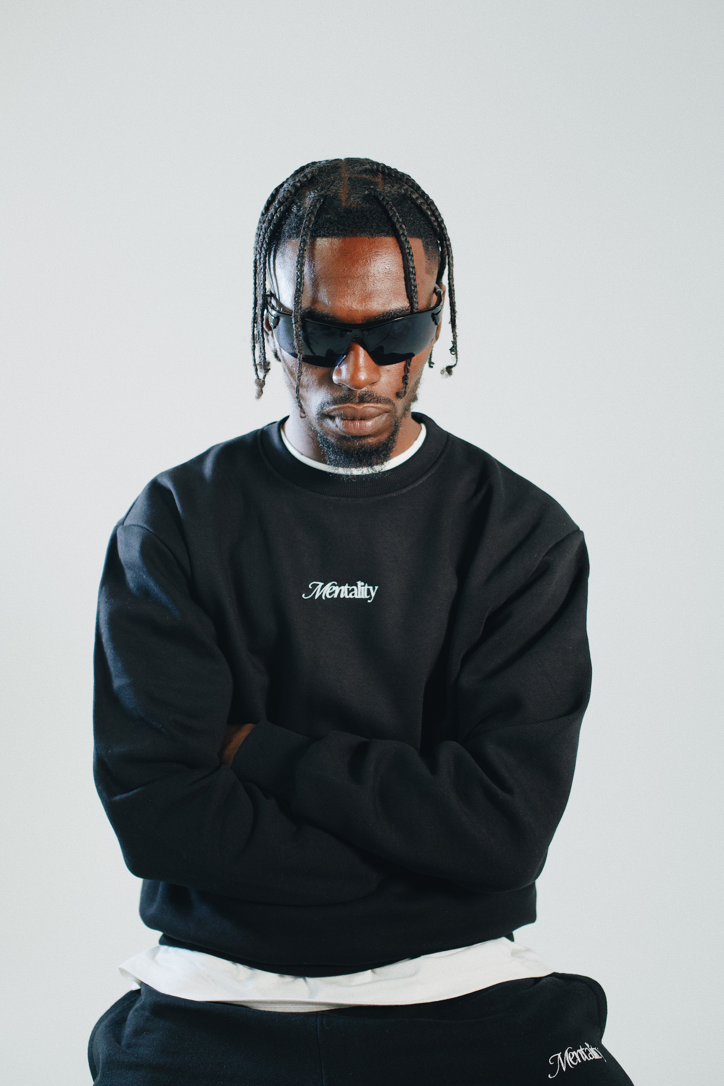 Mentality Embroidered Sweatshirt