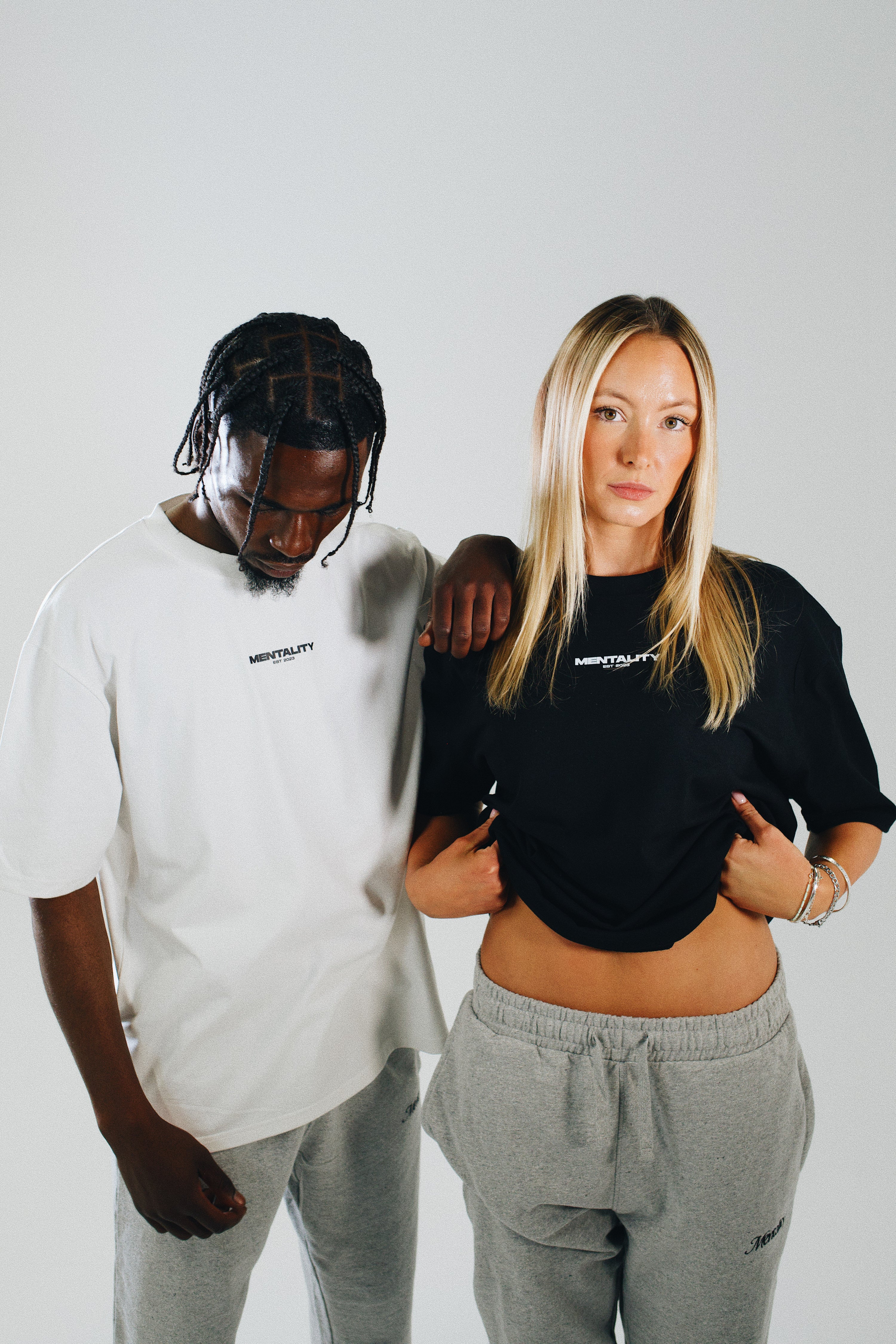 Mentality Redefining Oversized T-Shirt