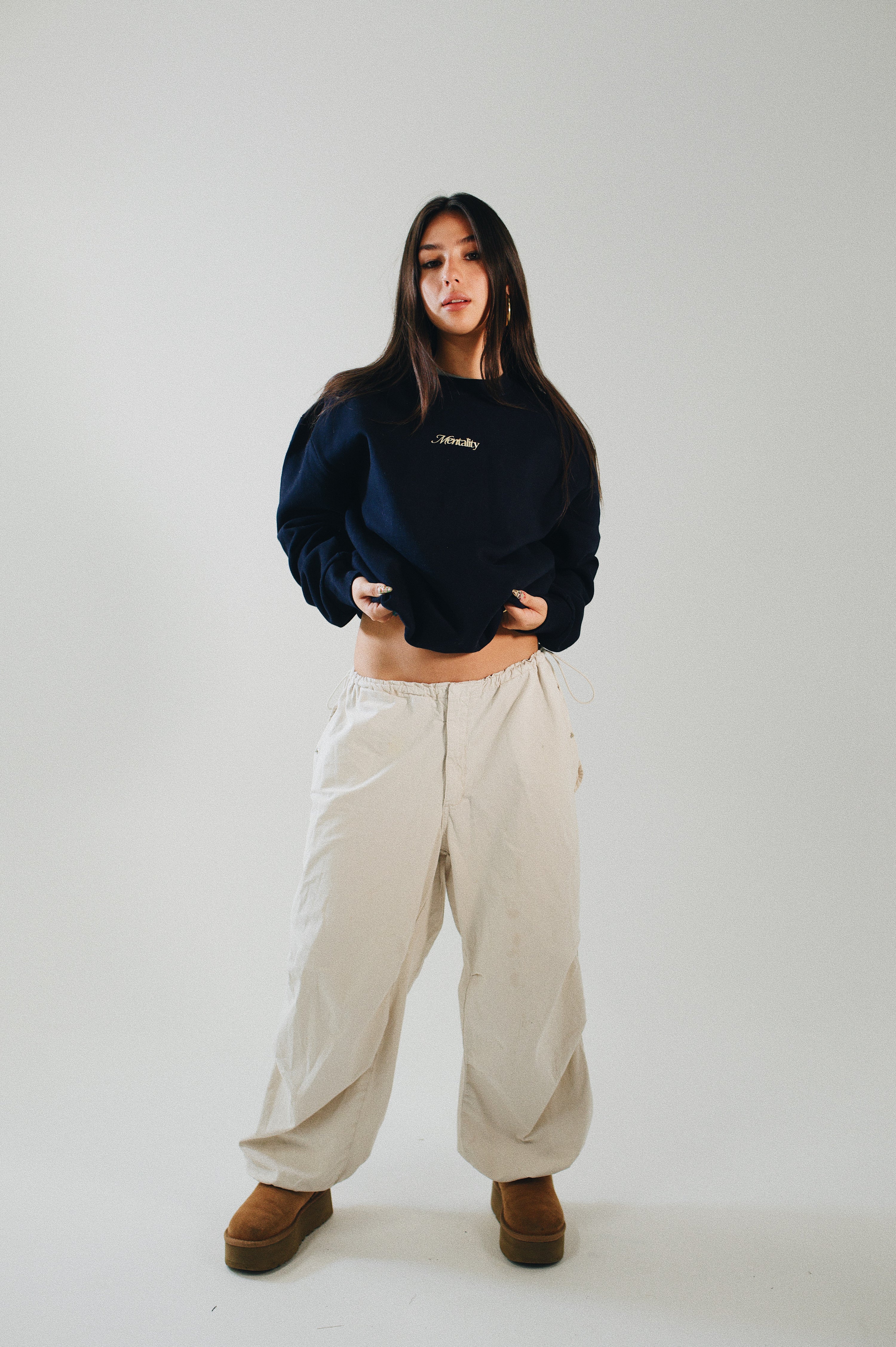 Mentality Embroidered Sweatshirt