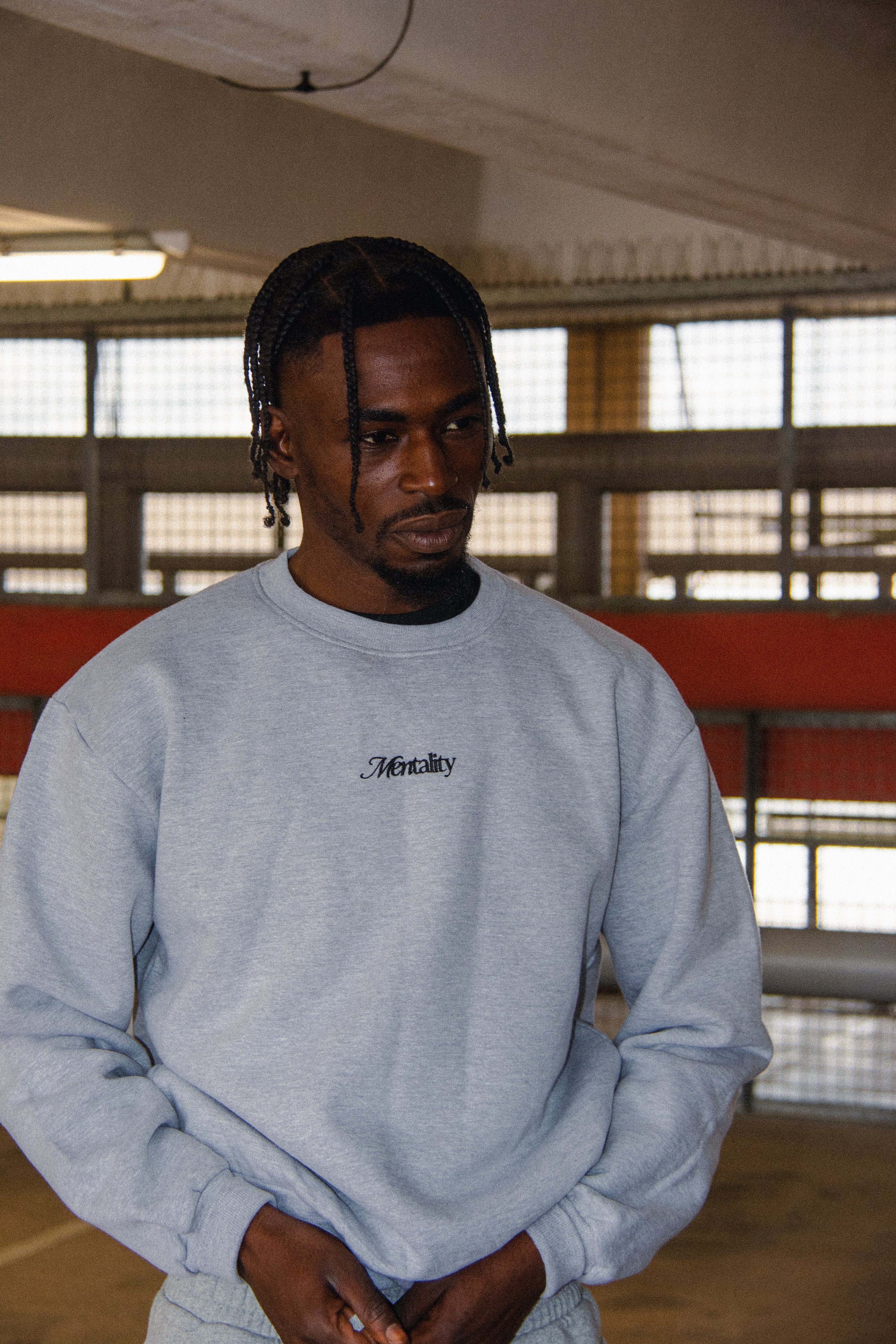 Mentality Embroidered Sweatshirt