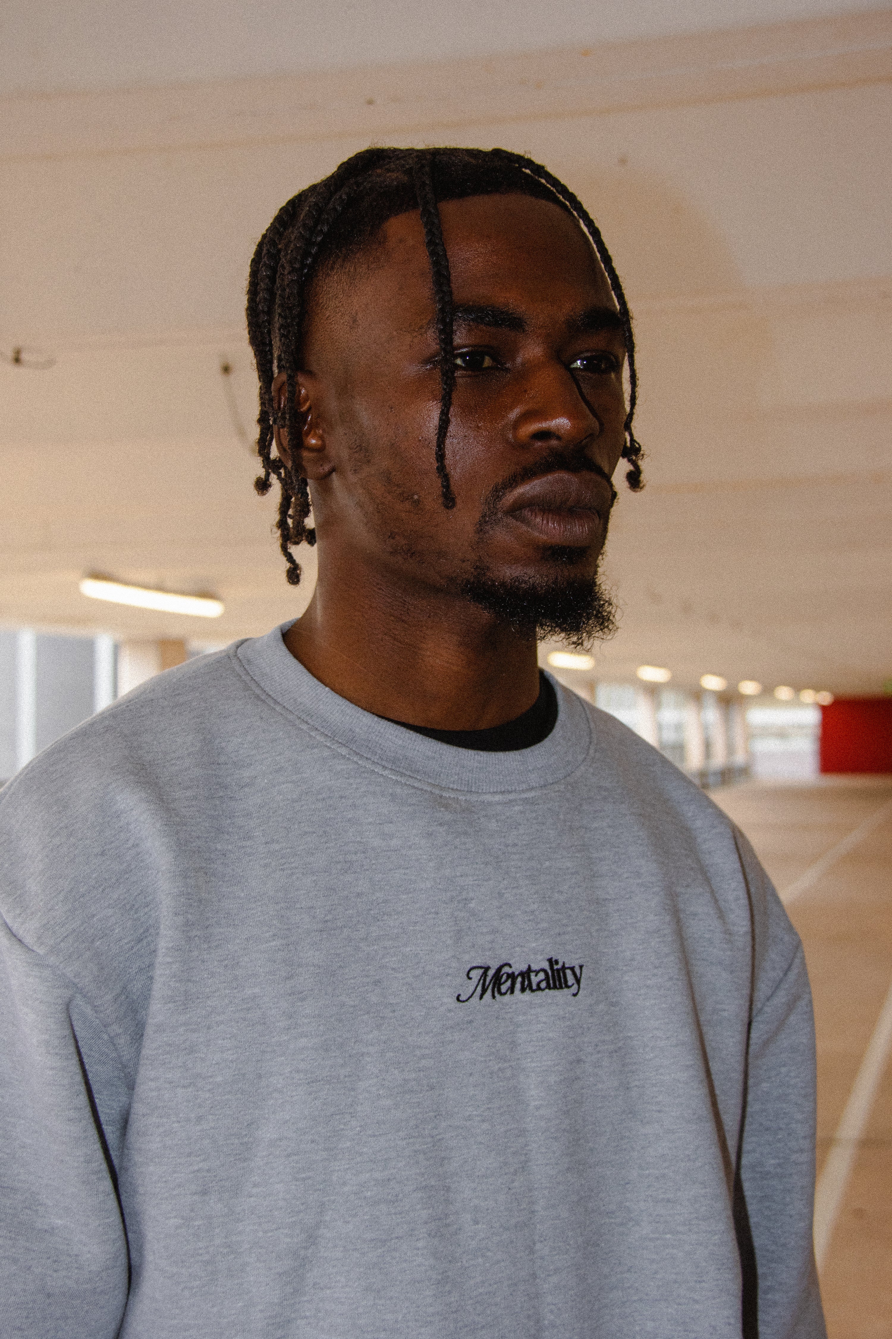 Mentality Embroidered Sweatshirt