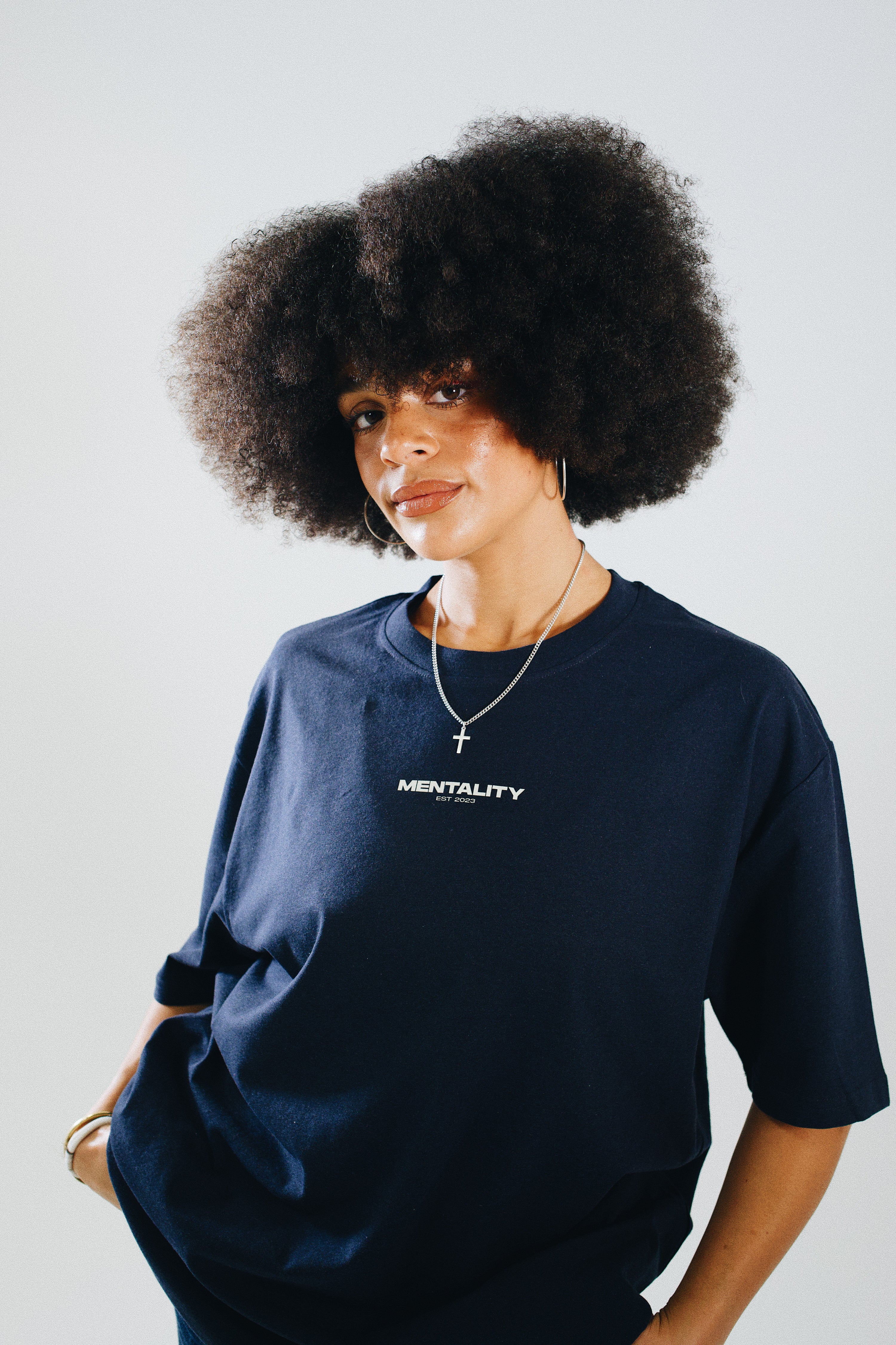 Mentality Redefining Oversized T-Shirt