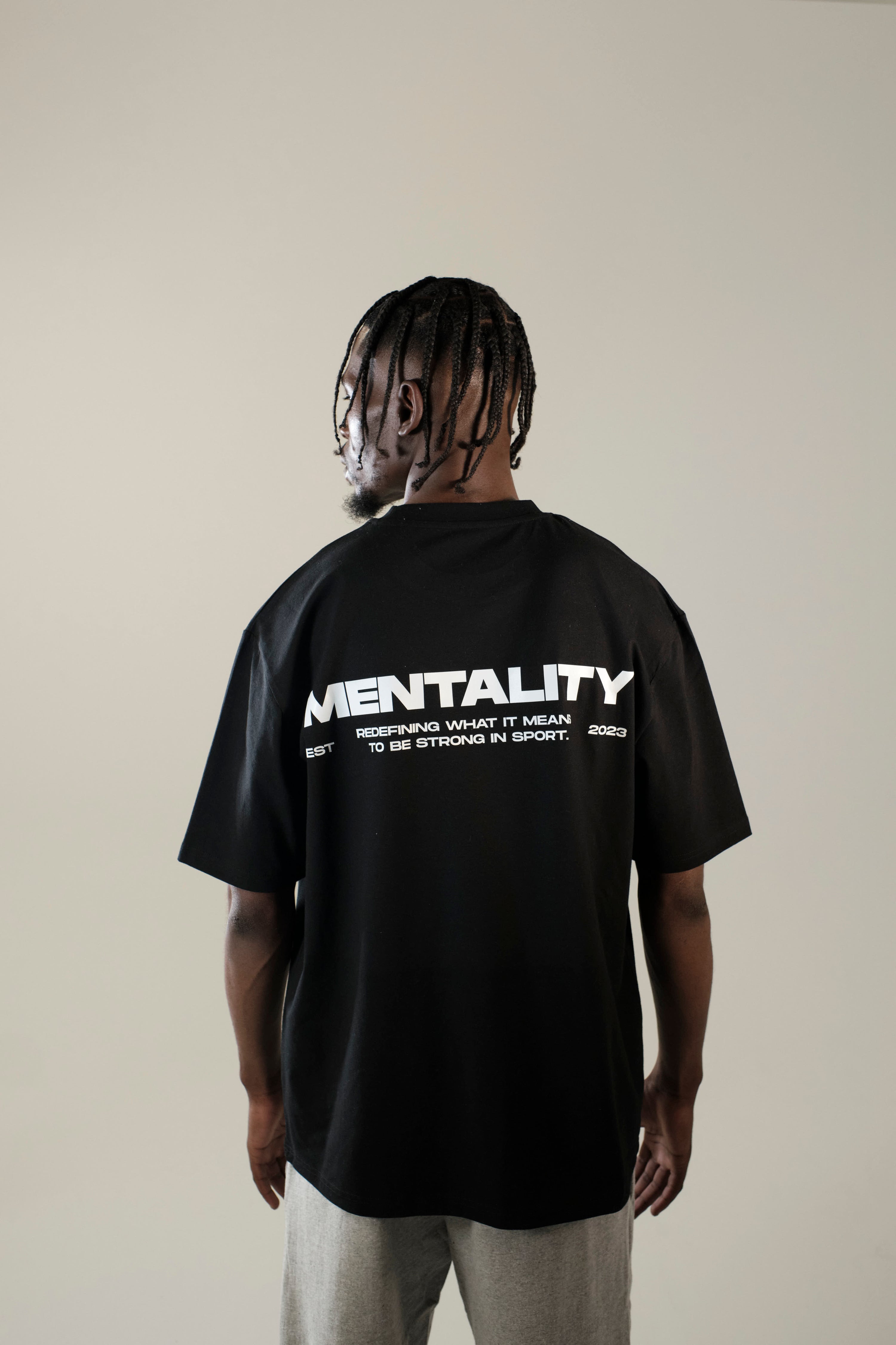 Mentality Redefining Oversized T-Shirt