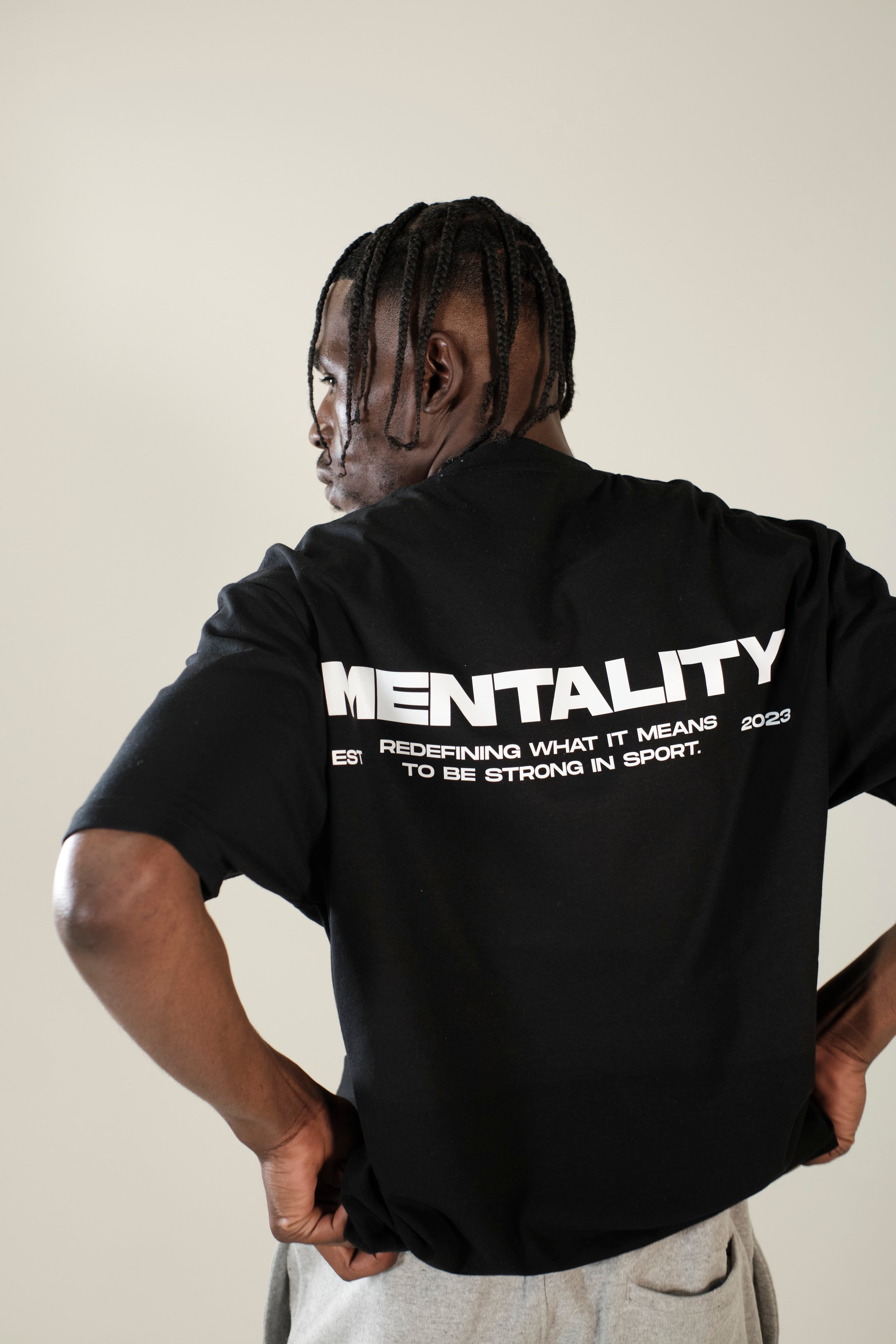 Mentality Redefining Oversized T-Shirt