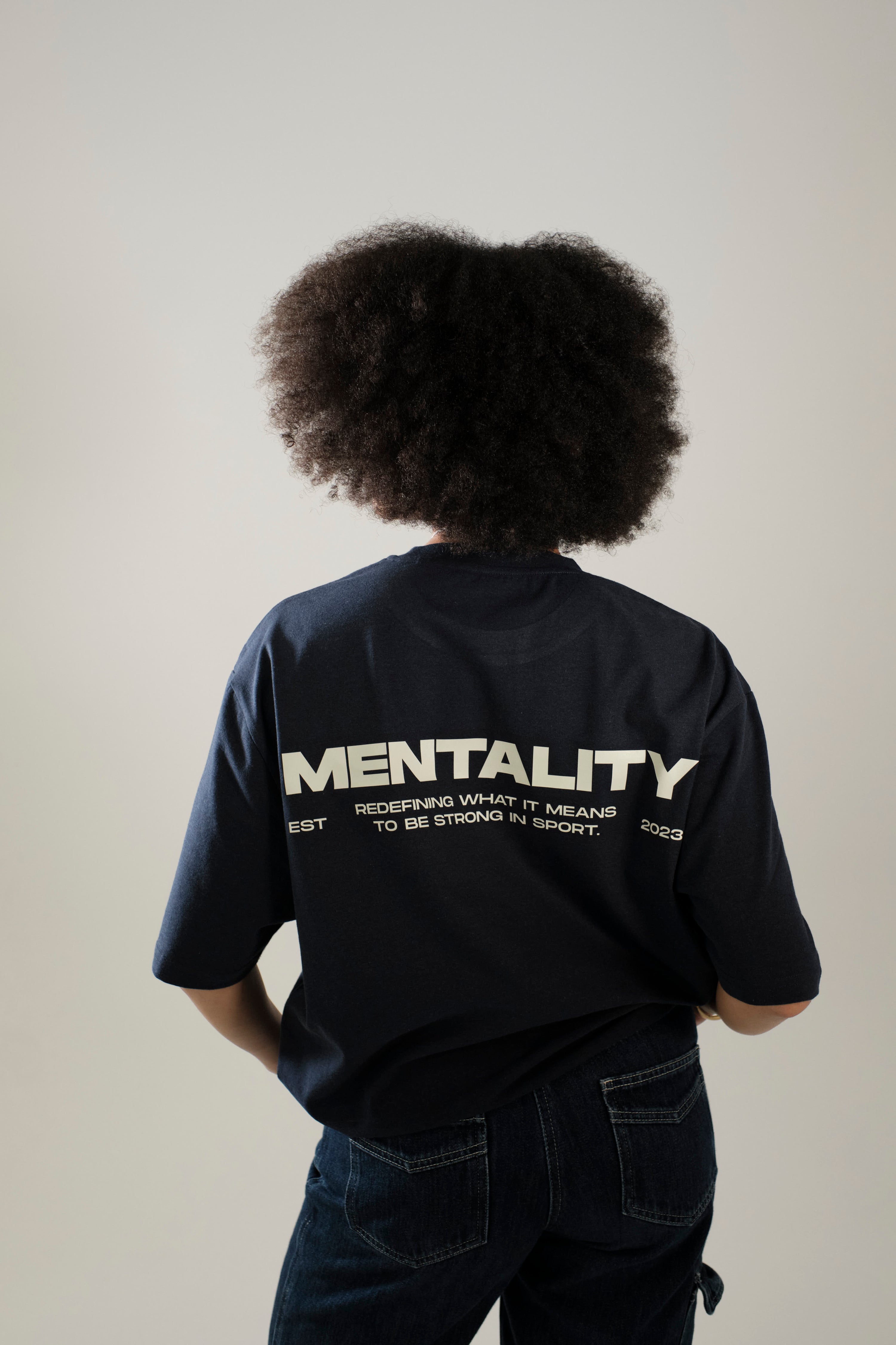 Mentality Redefining Oversized T-Shirt