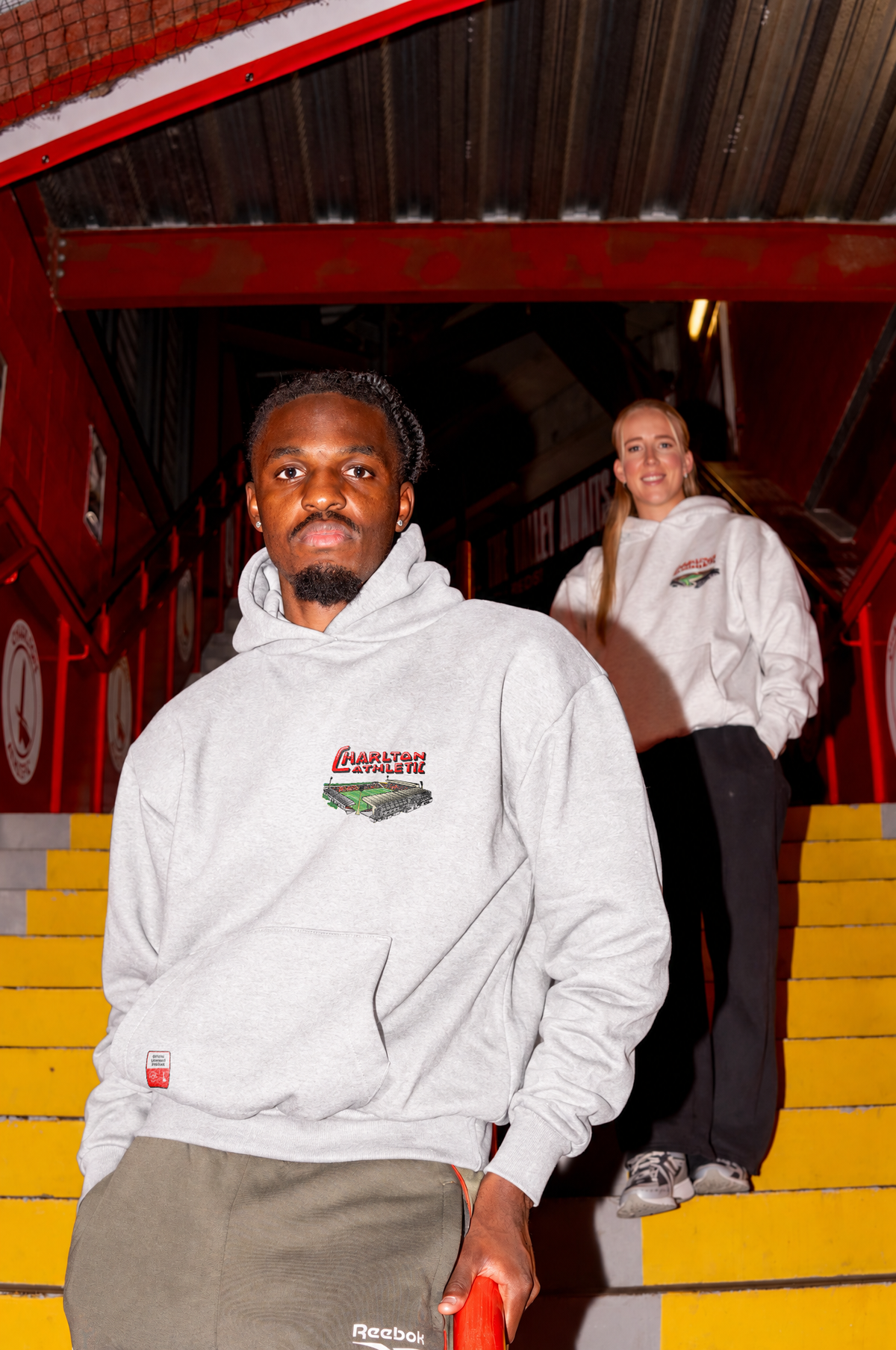 The Valley | Premium Heavyweight Hoodie grey