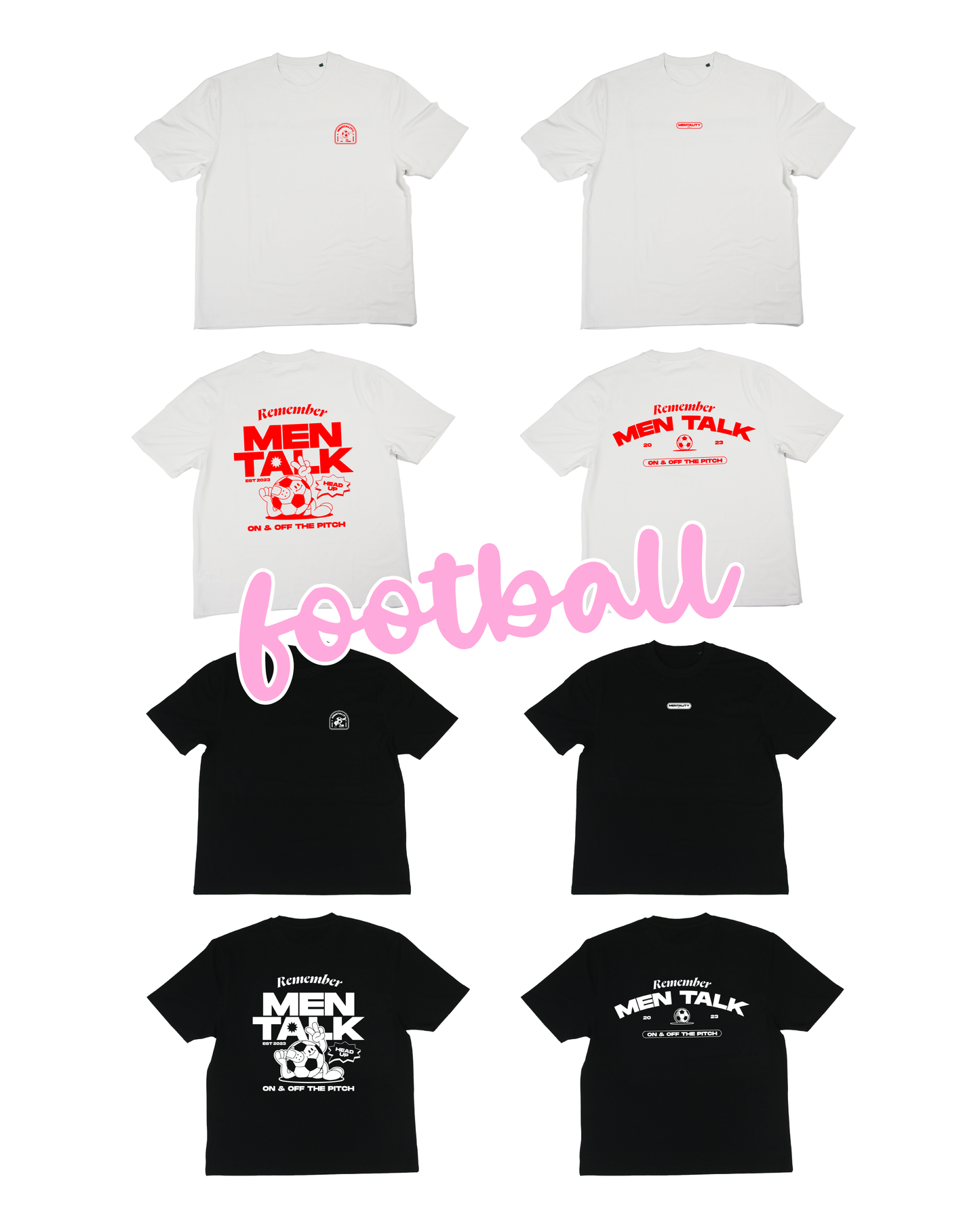 FOOTBALL | MenTalk Text T-Shirt