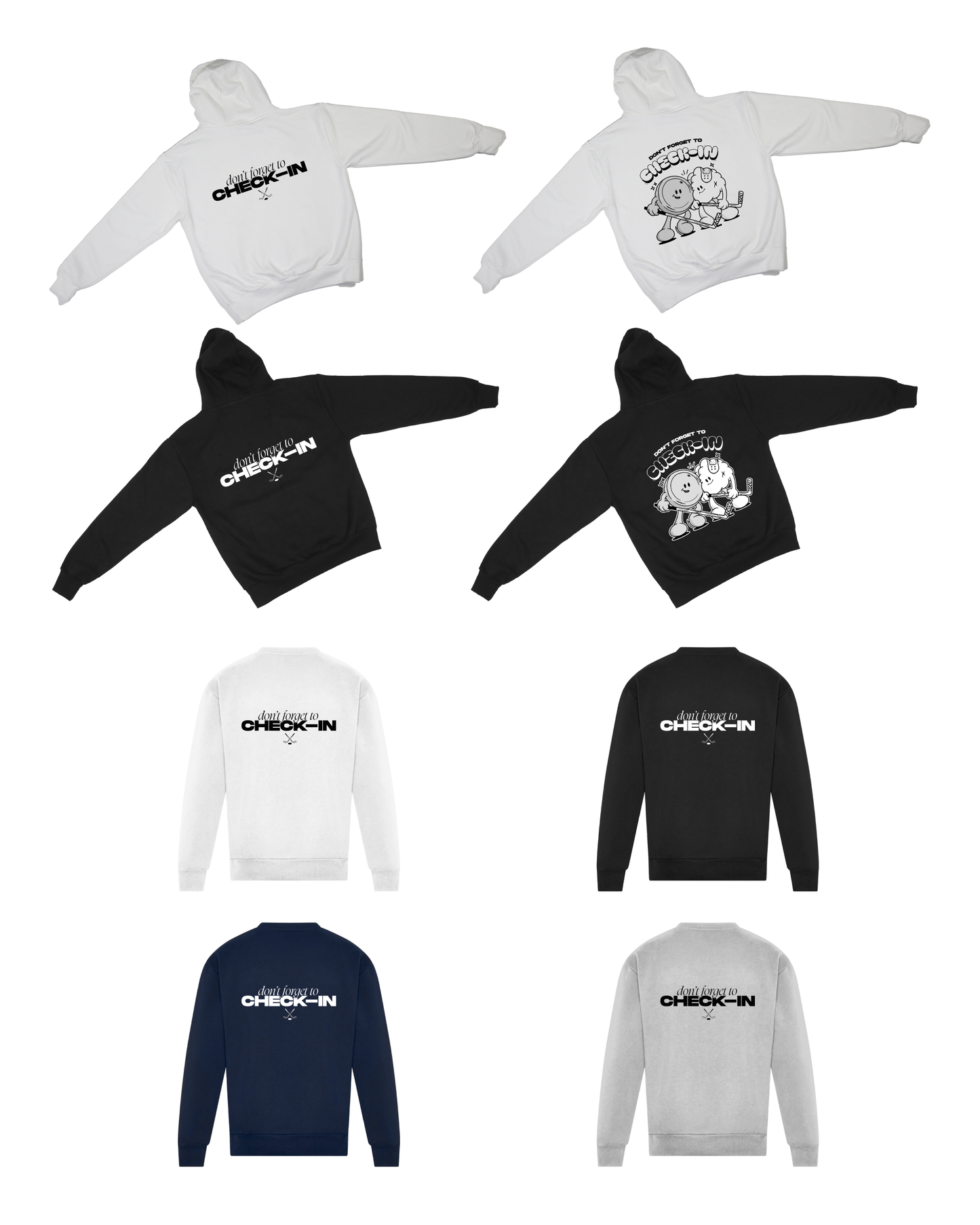 ICE-HOCKEY | Text Heavyweight Hoodie