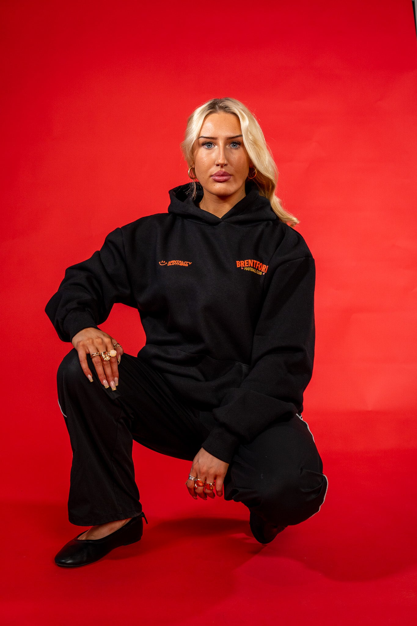 Bee Kind | Premium Heavyweight Hoodie black