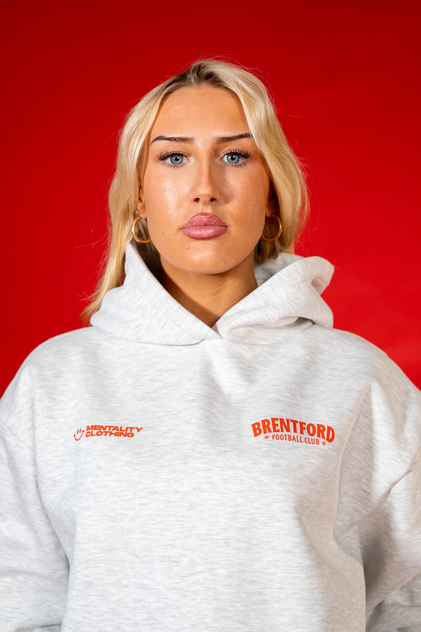 Bee Kind | Premium Heavyweight Hoodie grey