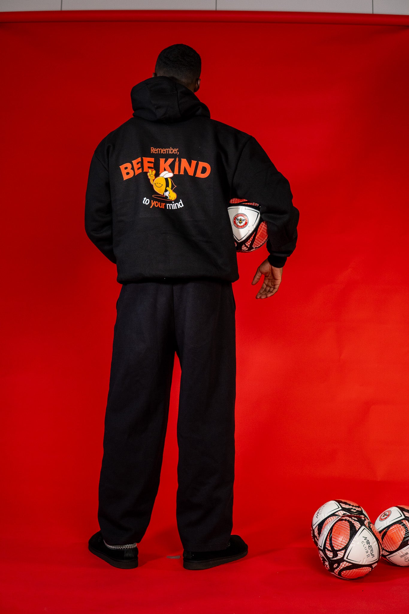 Bee Kind | Premium Heavyweight Hoodie black