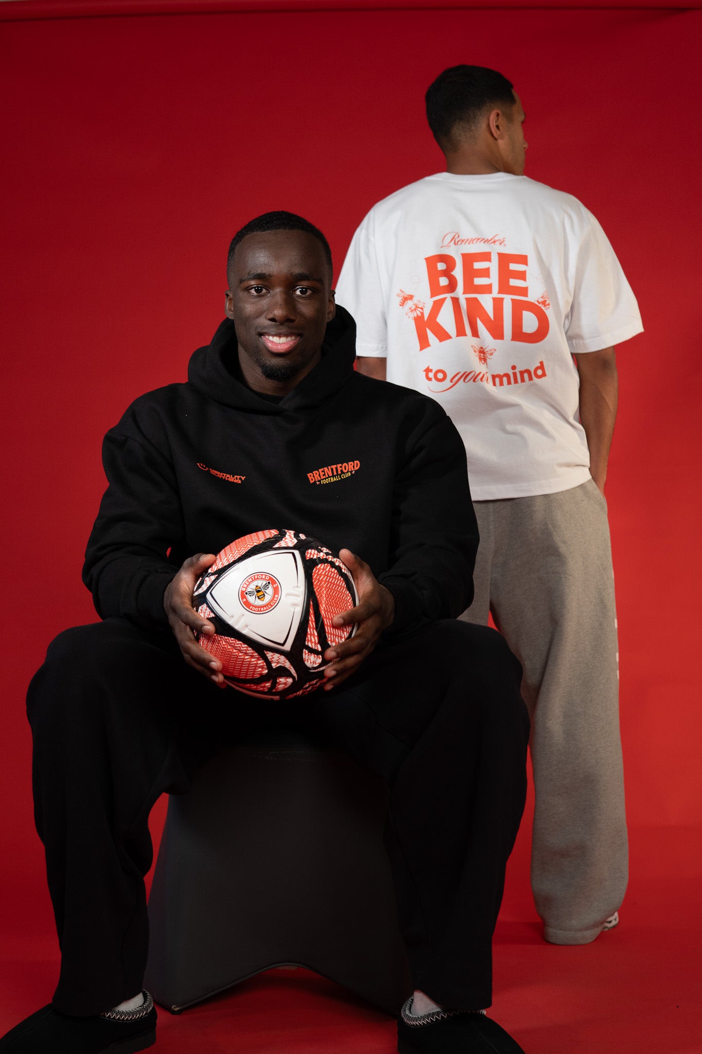 Bee Kind | Premium Heavyweight Hoodie black