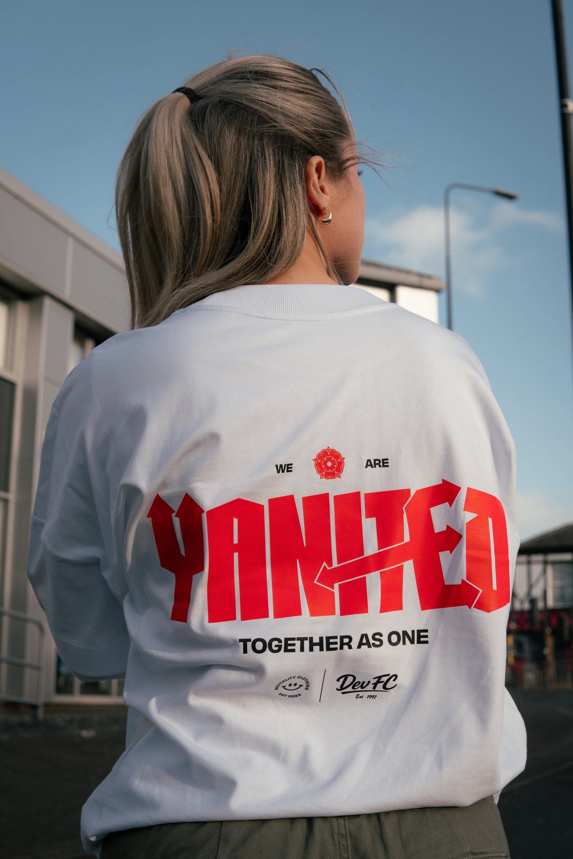 We are Yanited Text | Premium Relaxed Fit T-Shirt