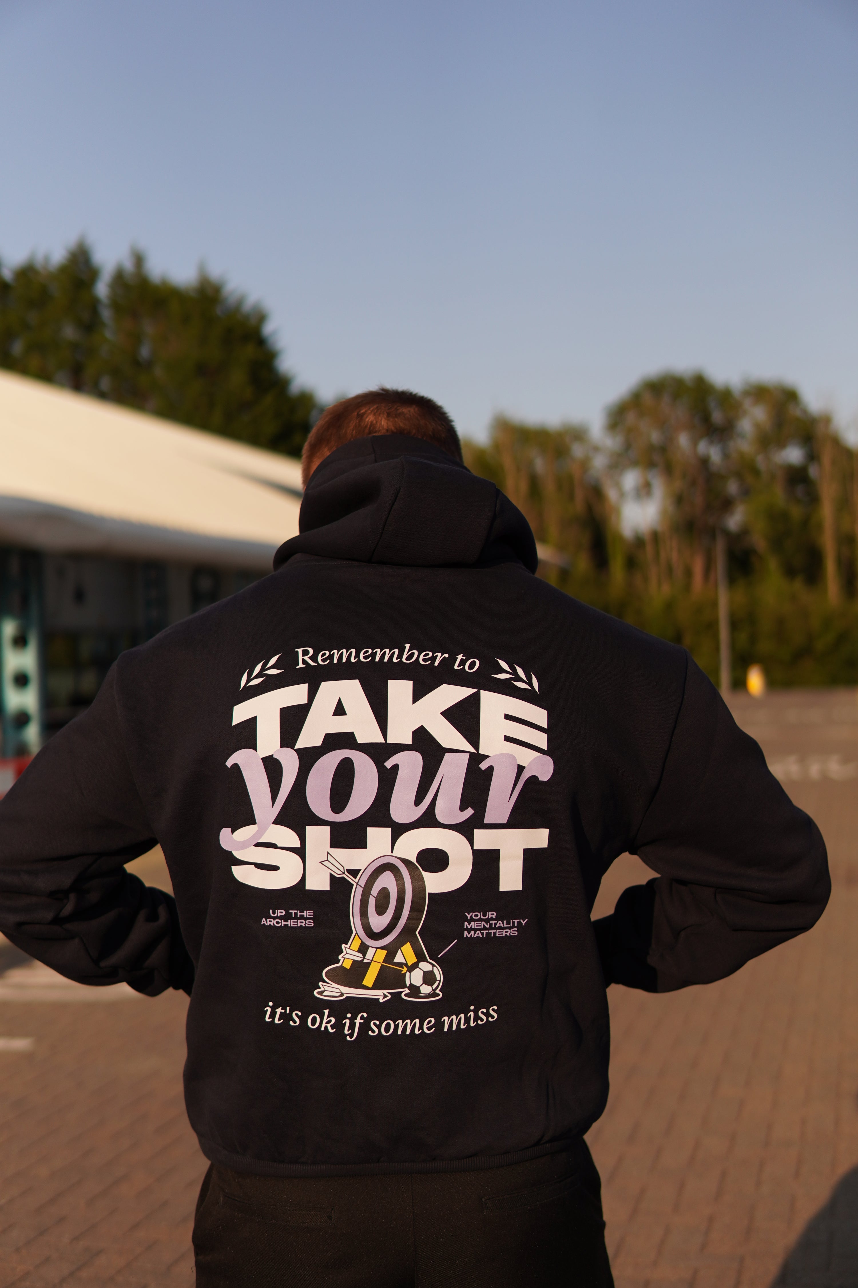 Take Your Shot Premium Heavyweight Hoodie