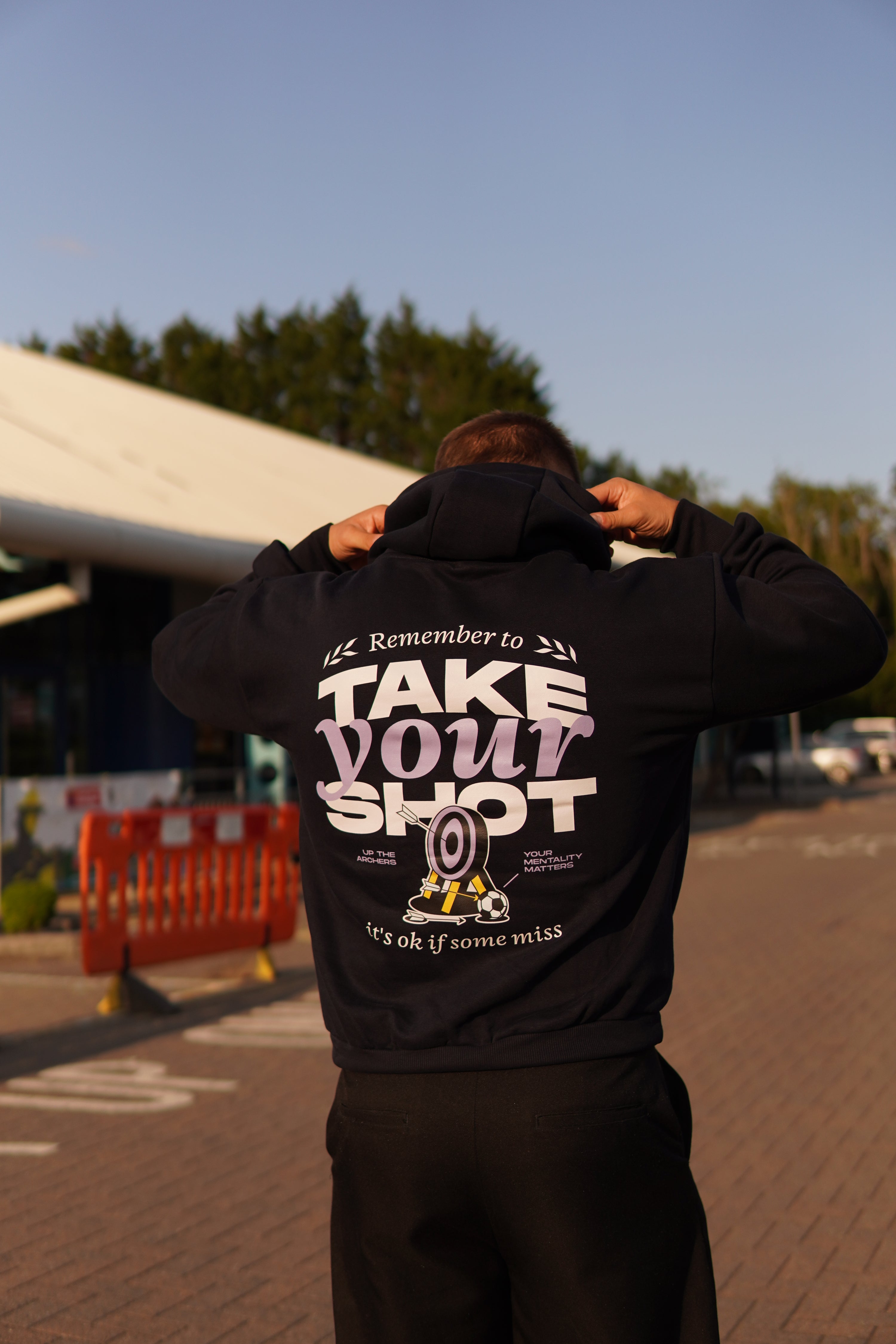 Take Your Shot Premium Heavyweight Hoodie