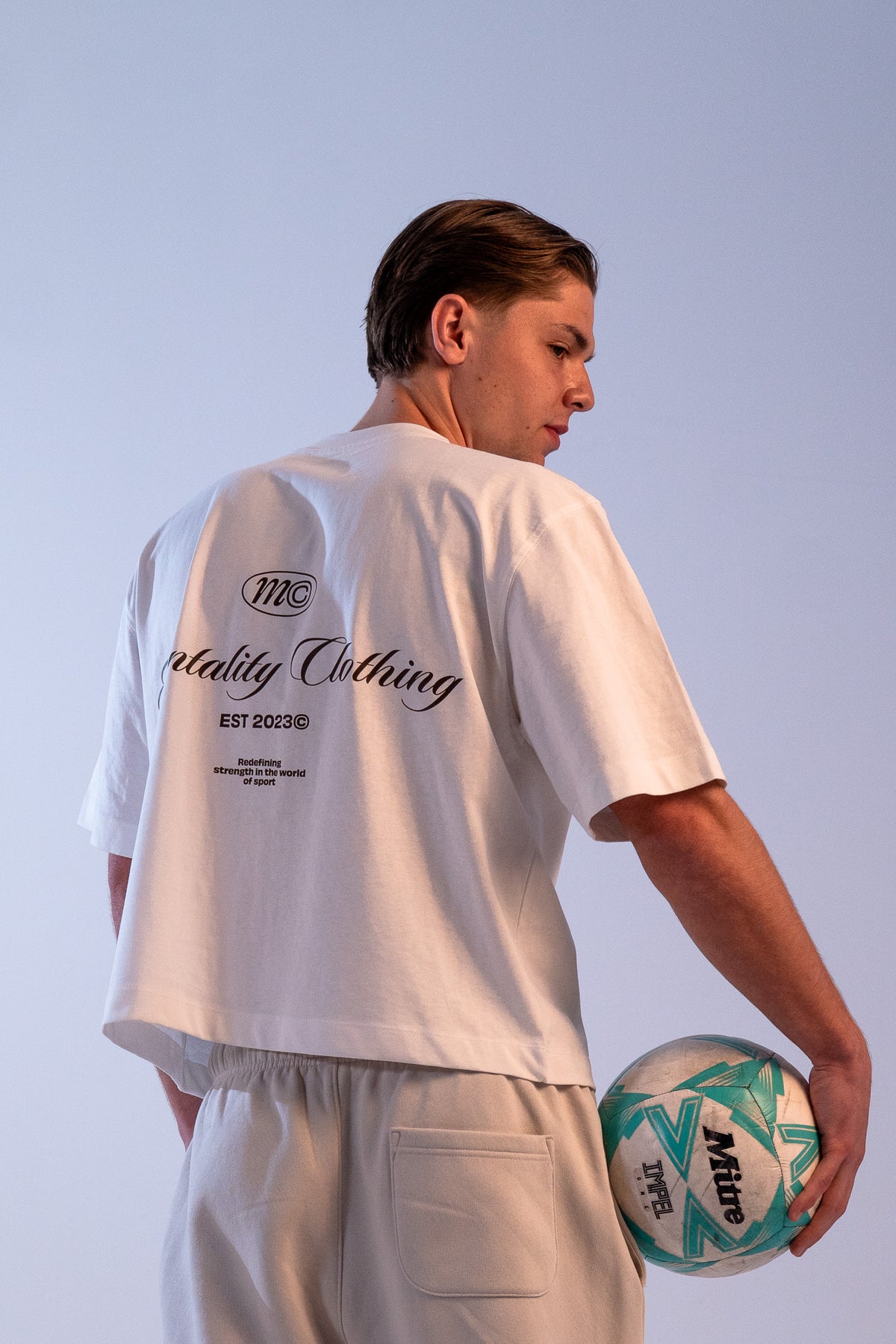 Mentality Redefining VOL 2 Oversized Cropped T-Shirt
