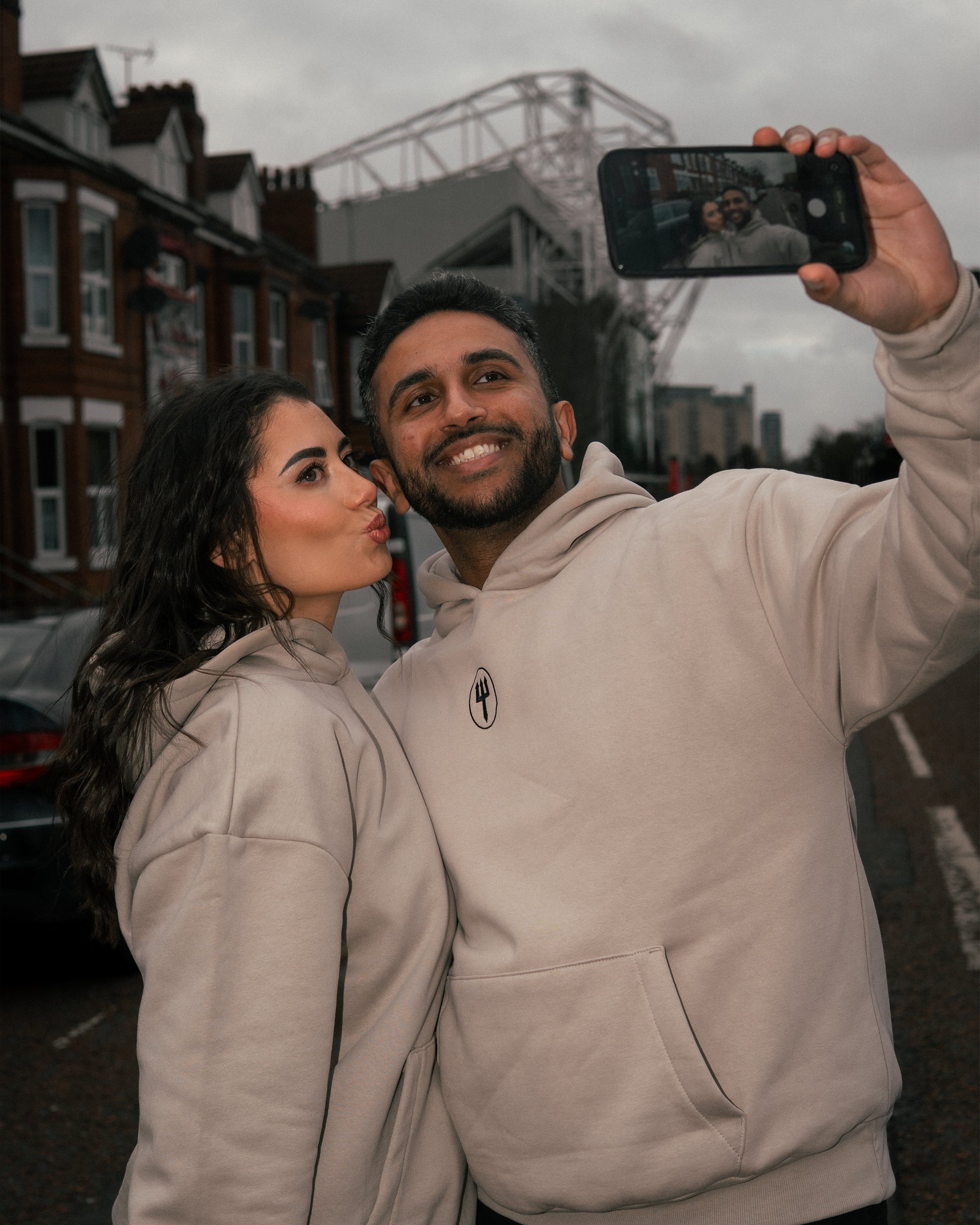 W are Yanited text | Premium Heavyweight Hoodie