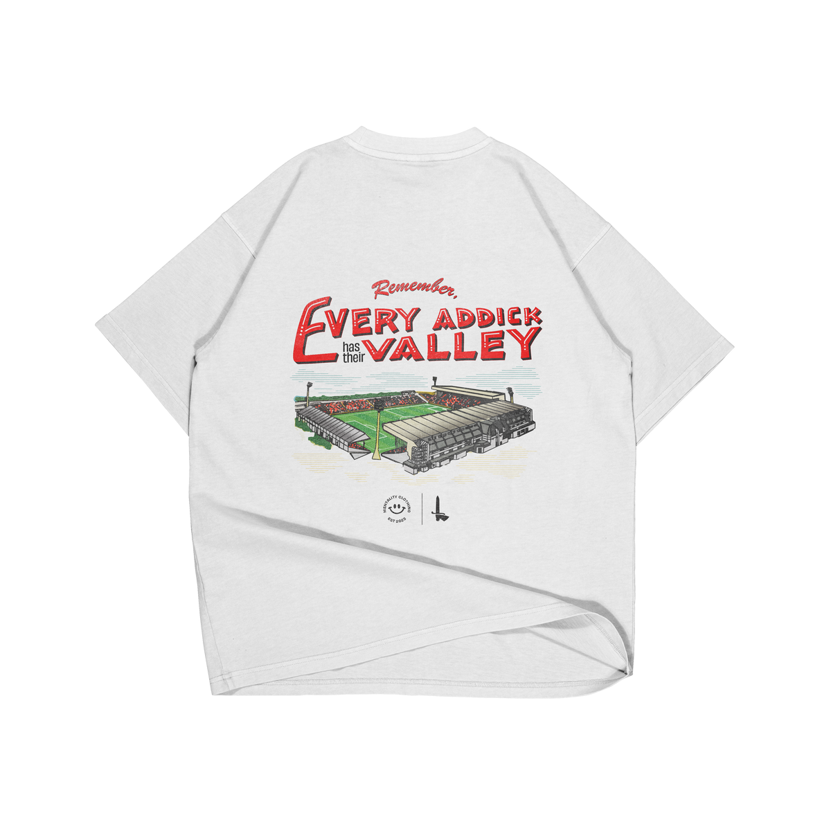 The Valley | Premium Heavyweight T-shirt White