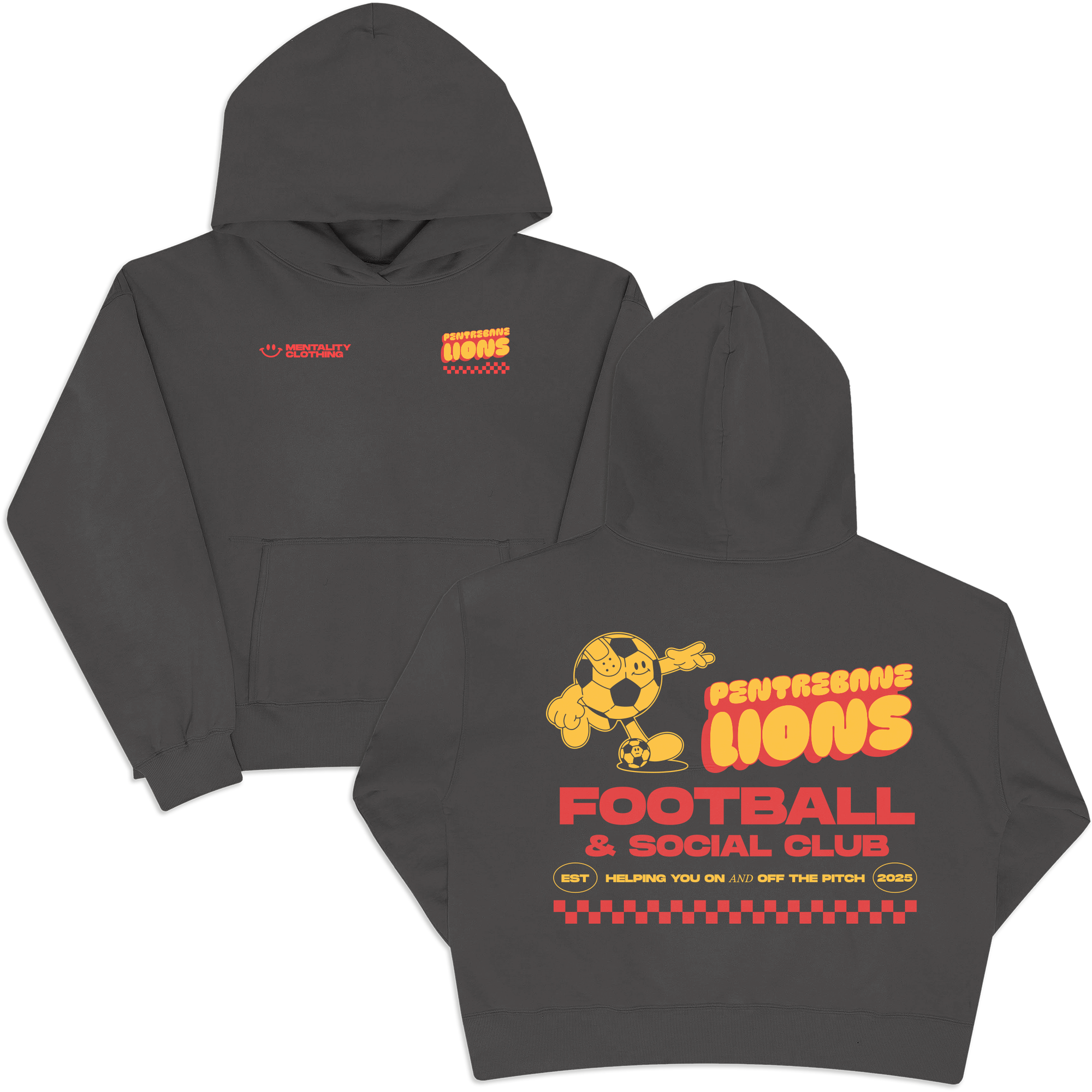 Pentrebane Lions - Premium Heavyweight Hoodie