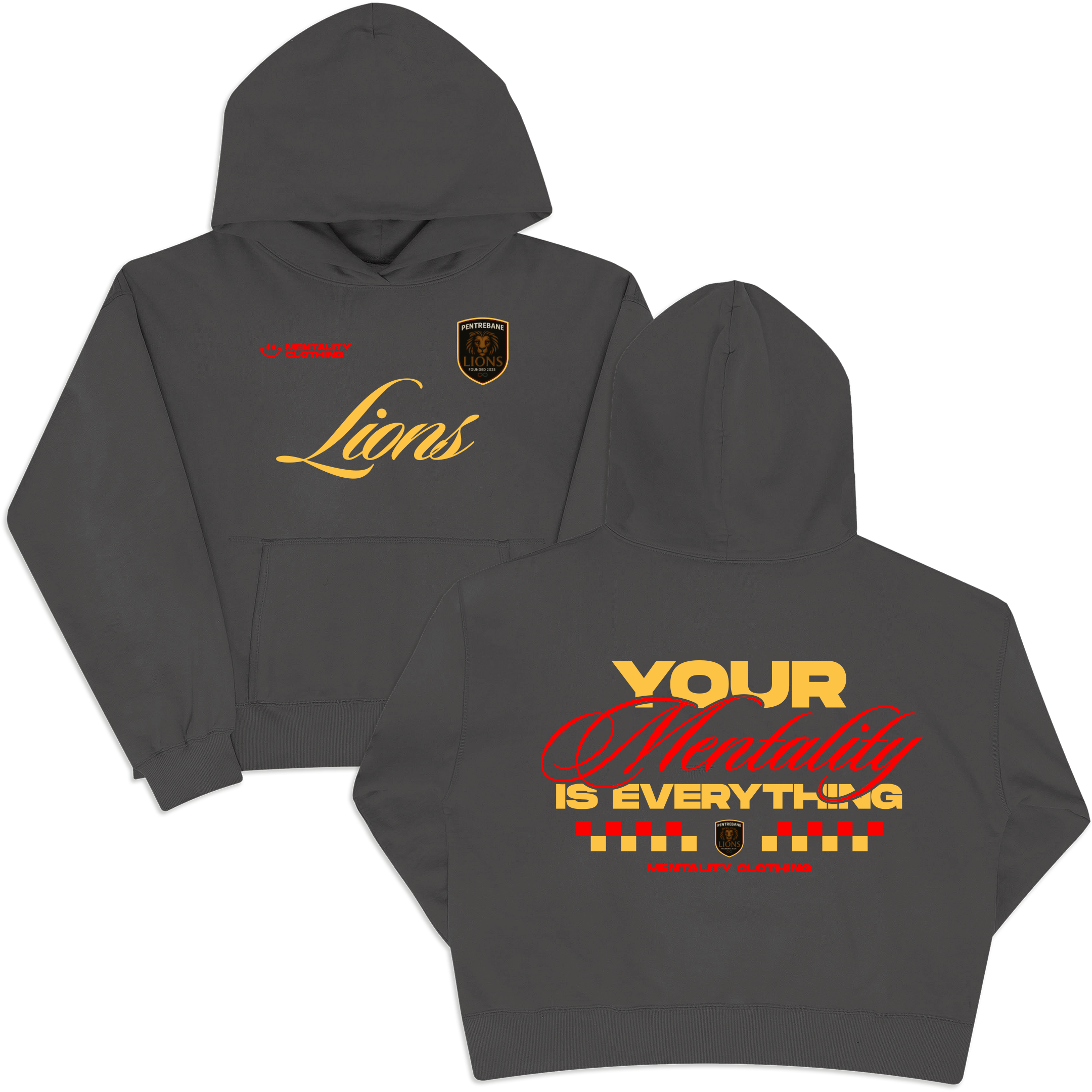 Pentrebane Lions - Premium Heavyweight Hoodie